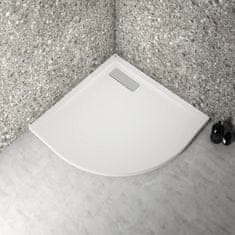 Ideal Sprchová vanička extra plochá 80x80 cm, pologuľatá, UltraFlat New, biela, Ideal Standard