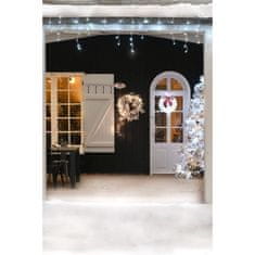 VERVELEY BLACHERE ILLUMINATION Stalactit Light Brillant interiérová/exteriérová vianočná girlanda, 180 LED diód, 31V, čisto biela, 8 metrov