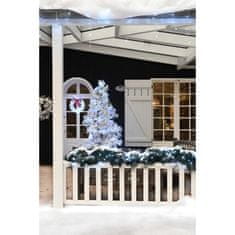 VERVELEY BLACHERE ILLUMINATION Stalactit Light Brillant interiérová/exteriérová vianočná girlanda, 180 LED diód, 31V, čisto biela, 8 metrov