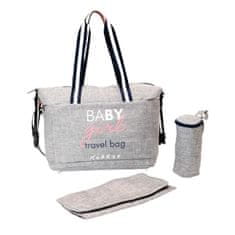 VERVELEY BABY ON BOARD, Prebaľovacia taška, Simply duffle baby girl