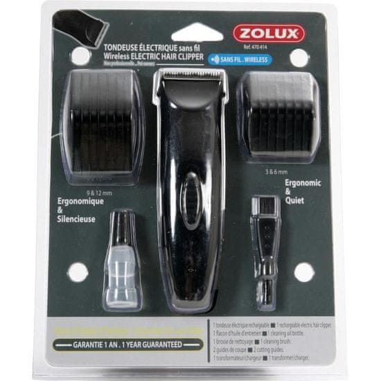 Zolux Akumulátorové elektrické nožnice ZOLUX s batériou, Pre vášho psa