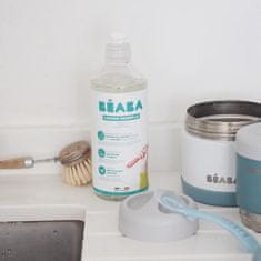 Béaba BÉABA Sada 2 tekutín na umývanie riadu, bez vône, prírodného pôvodu a biologicky odbúrateľné, vyrobené vo Francúzsku, 500 ml