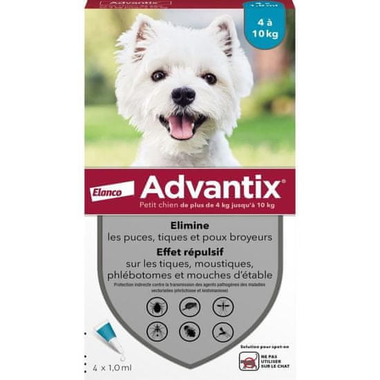 Advantix ADVANTIX 4, Pre malé psy od 4 do 10 kg