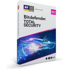VERVELEY Bitdefender, Total Security 2021, 5 zariadení, 1 rok