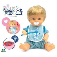 CHUSE Cicciobello, Prvé jedlá, 30 cm bábika, Samostatné učenie jedla, Nepostrádateľná pri jedle, Hračka pre deti od 2 rokov, CCB71
