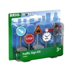 Brio BRIO World, 33864, Dopravné značky