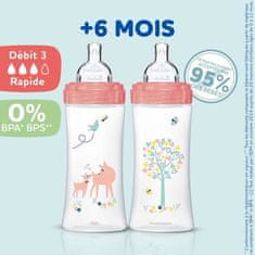 Dodie DODIE Sensation Kit dojčenské fľaše 330ml x3 EB4