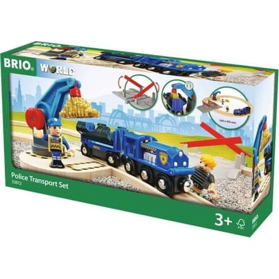 Brio BRIO World, 33812, Policajný okruh