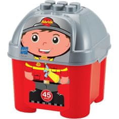 ECOIFFIER Ecoiffier Barrel Fireman Abrick, stavebná hra pre deti od 18 mesiacov 1 ks.