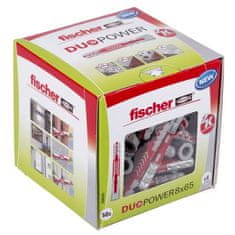 FISCHER FISCHER, Kotva na všetky materiály DuoPower 8x65 mm, krabica 50