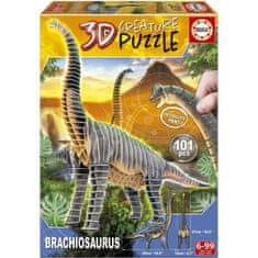 EDUCA EDUCA, Brachiosaurus, 3D puzzle so stvorením
