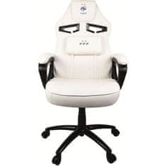 Herná stolička, KONIX, Biela, oficiálna licencia FFF