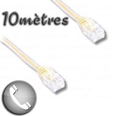 Lineaire Kábel ADSL RJ11 samec / RJ11 samica 10 m