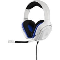VERVELEY Herný headset G-LAB Korp Cobalt Kompatibilný s PC, PS4, Xbox One, biely