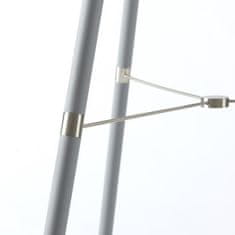 VERVELEY INTERNATIONAL DESIGN miller stojacia lampa, látková základňa so sivým kovovým podstavcom