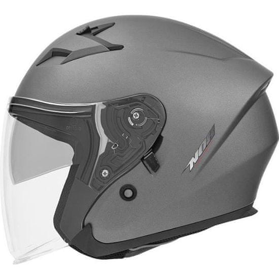 Nox Jet helma Grey XL = 61-62 cm