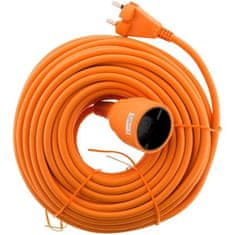 Zenitech HO5VVF 2 x 1,5 mm2 oranžový 25 m elektrický záhradný predlžovací kábel