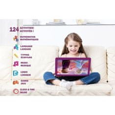 Lexibook KING SNIEGU Dvojjazyčný vzdelávací počítač (FR / EN) LEXIBOOK pre deti, 124 aktivít