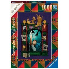 Ravensburger HARRY POTTER, Puzzle 1000 prvkov, Harry Potter a Fénixov rád (kolekcia Harry Potter MinaLima), Ravensburger