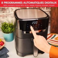 MOULINEX MOULINEX EZ505810 Easy Fry & Grill Digit Air Fryer + Grill 2 v 1, 4,2 l, 8 automatických programov, nastaviteľná teplota, časovač