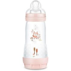 MAM MAM Baby Easy Start / Natural Anti-Colic fľaša, 320 ml, Róz, Flow 3 cumlík, X1
