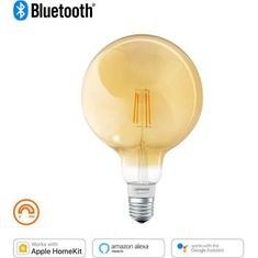 shumee LEDVANCE SMAR + Bluetooth Gold Globe žiarovka, 60 W, E27, variabilný výkon