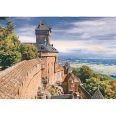 VERVELEY Nathan, Puzzle 1000 prvkov, Château du Haut-Koenigsbourg, Alsasko