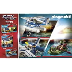 Playmobil PLAYMOBIL 70779 Policajný hydroplán a bandita