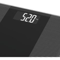 VERVELEY Osobná váha LITTLE BALANCE Slim Wave LCD, 180 kg / 100 g, lesklá čierna