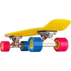 Nijdam NIJDAM, Boulevard Trickster Mini Skateboard, žltý
