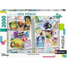Nathan Puzzle N 2000 p, Scrapbooking Disney