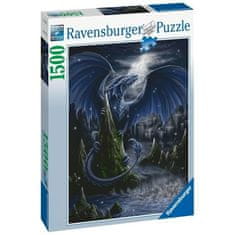Ravensburger Ravensburger, Puzzle 1500 prvkov, Modrý drak