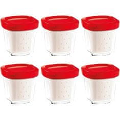 VERVELEY SEB 6 nádob na jogurt, Multi Delight Yoghurt Makers, XF100501