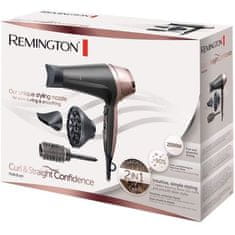 VERVELEY Remington D5706 Kadernícka súprava, iónový sušič vlasov Curl Confidence 2200 W, 45 mm kefa, keramická sieťka, ľahký, tichý
