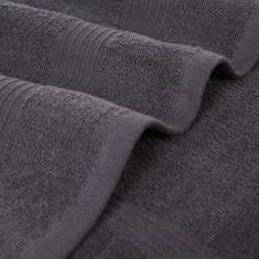 Today Sada 9 uterákov ESSENTIAL, 100% bavlna, 50 / 90 / 130 cm, grafitová a oceľová farba, DZIS