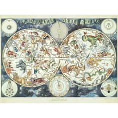 Ravensburger Puzzle 1500 p, Mapa sveta fantasy zvierat