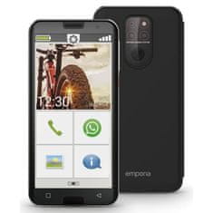 Emporia Smartfón EMPORIA pre seniorov 5,5, čierny