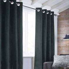 VERVELEY Švédska záclona, 100% polyester, uhľovo sivá, 140x250 cm