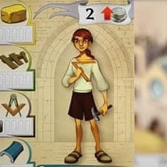 Asmodee The Builders: Middle Ages (2021 edition), Asmodee, Stolová hra, Kartová hra
