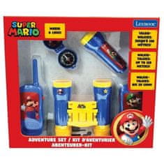 Lexibook Super Mario, Súprava dobrodruha, vysielačka s dosahom 120 m, ďalekohľad a kompas