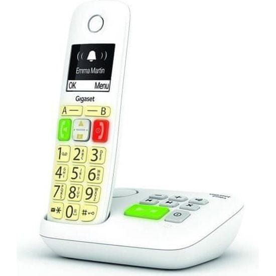 VERVELEY Stolný telefón GIGASET E290 A biely