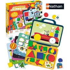 Nathan Vzdelávacie hry, učenie farieb a tvarov