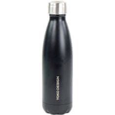 VERVELEY YOKO DESIGN Izolovaná fľaša, 500 ml, matná čierna