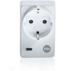 Yale Vnútorná zásuvka diaľkového ovládania YALE, Pripojený vypínač, Na synchronizáciu pripojeného domáceho zabezpečovacieho systému