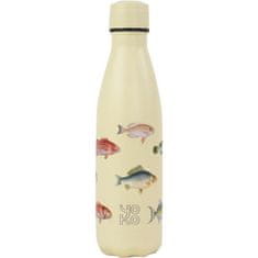 VERVELEY YOKO DESIGN Izolovaná fľaša 500 ml s motívom ryby
