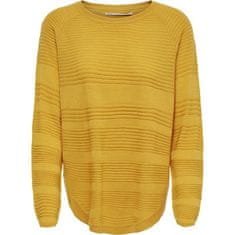 VERVELEY Žltý sieťovaný sveter XS