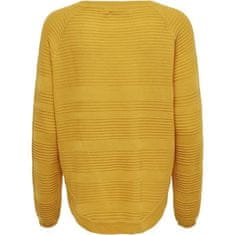 VERVELEY Žltý sieťovaný sveter XS