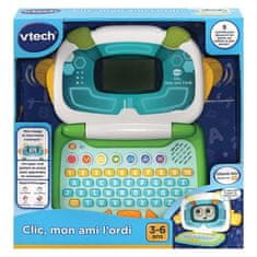 Vtech VTECH, Clic, mon Ami l'Ordi, Zelený, Vzdelávací počítač pre deti