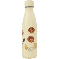 VERVELEY YOKO DESIGN Izolovaná fľaša 500 ml s dizajnom škrupiny