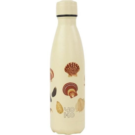 VERVELEY YOKO DESIGN Izolovaná fľaša 500 ml s dizajnom škrupiny
